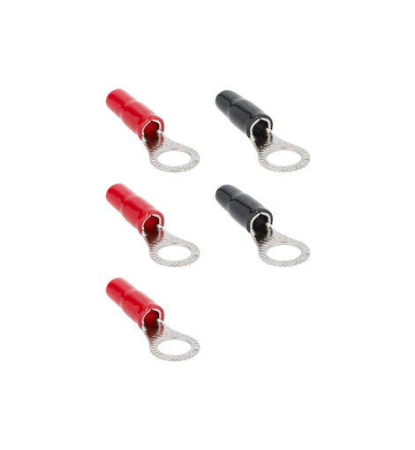 T-SPEC V8-ST1 4 AWG 1/4 inch Spade Terminals 5pk - v8 SERIES