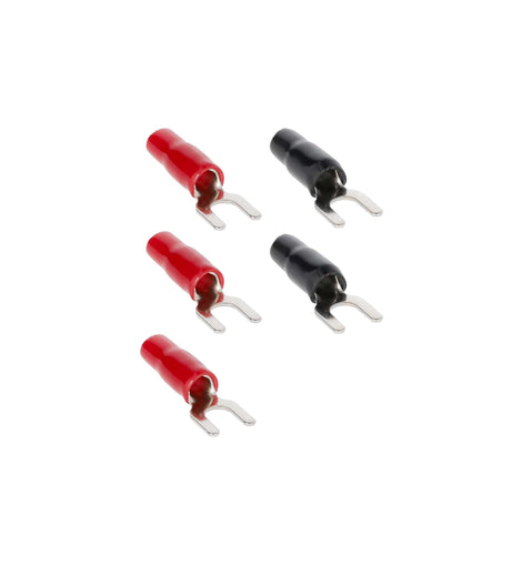 T-SPEC V8-ST2 8 AWG 1/4 inch Spade Terminals 5pk - v8 SERIES