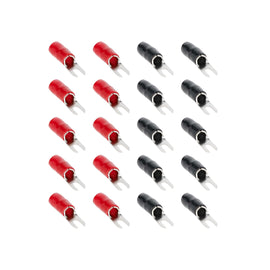 T-SPEC V8-ST3-20 8 AWG #10 Spade Terminals 20pk - v8 SERIES