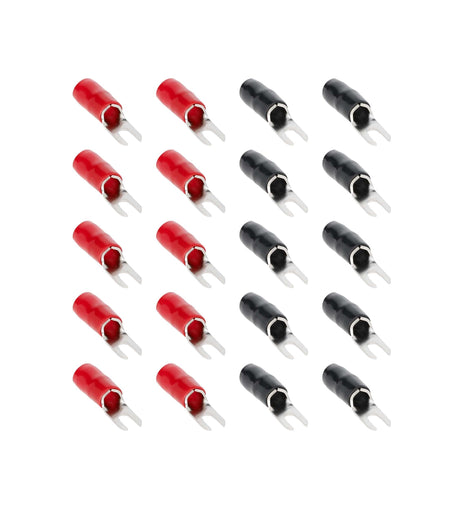 T-SPEC V8-ST3-20 8 AWG #10 Spade Terminals 20pk - v8 SERIES