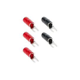 T-SPEC V8-ST3 8 AWG #10 Spade Terminals 5pk - v8 Series