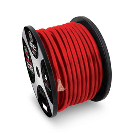 T-SPEC V8GT10RD-50 1-0 AWG 50ft Red OFC Power Wire - v8GT Series