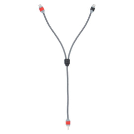 T-SPEC V8RY2 RCA v8 Series 2-Channel Audio Cable - 1M-2F