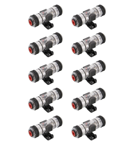 T-SPEC VAGU-10 AGU 4/8 AWG Fuse Holder - 10 Pack