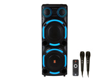 MR DJ VEGAS+ Dual 15” Bluetooth Powered DJ Speaker 6500W Active PA System