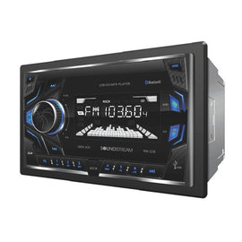 Soundstream VM-22B Double-DIN Digital Media Player w/ USB Playback & Bluetooth