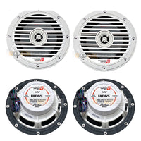 2 Cerwin Vega VM65 6.5" 250W Marine & Powersport Speakers w/LED Lighting