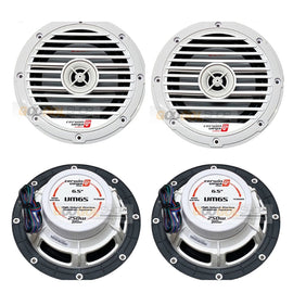 2 Cerwin Vega VM65 6.5" 250W Marine & Powersport Speakers w/LED Lighting