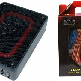 Cerwin Vega VPAS68 Active 6"x8" Subwoofer Enclosure + 8G Amp Kit