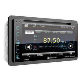 Soundstream VR-65B 6.2” 2-DIN Touchscreen DVD/CD Headunit w/ Bluetooth