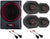 VR10 10" Under Seat Subwoofer 6x8" front/rear truck speakers Fit 2009-14 Ford F-150