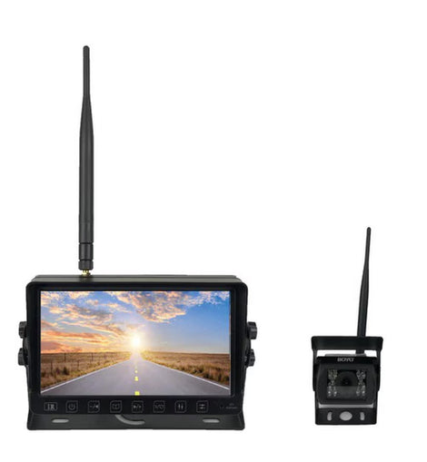 Boyo VTC703AHD Wireless Vehicle AHD Backup Camera System with 7” Monitor and Backup Camera for Car, Truck, SUV and Van