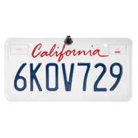 Boyo VTL16 Concealed License Plate Backup Camera with Parking Lines (Black)