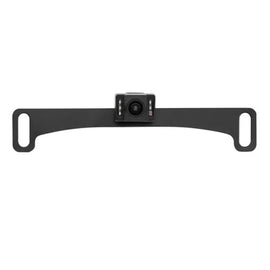 Boyo VTL17LTJ Concealed License Plate Backup Camera with Active Parking Lines and LED Lights (Black)