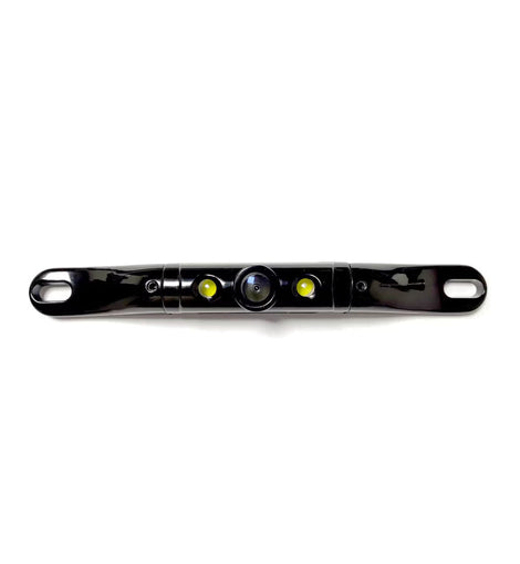 Boyo VTL422CLS Short Length Bar-Type License Plate Backup Camera with LED Lights (Black)
