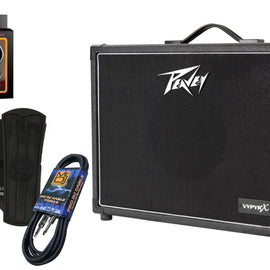 Peavey  VYPYR® X1 Guitar Modeling Amp+Sanpera footswitch+ Free Mr. Dj Isntrument Cable + Phone Holder