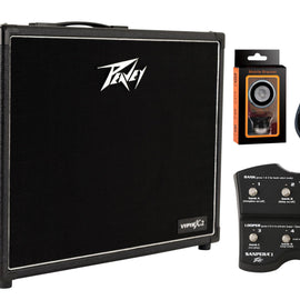 Peavey  VYPYR® X2 Guitar Modeling Amp+Sanpera Footswitch+ Free Mr. Dj Isntrument Cable + Phone Holder