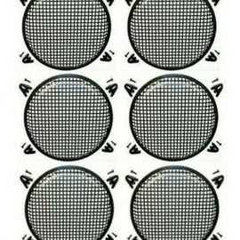 10 MR DJ DJS15 15" Subwoofer Speaker Metal Mesh Cover Waffle Speaker Grill Protect Guard DJ