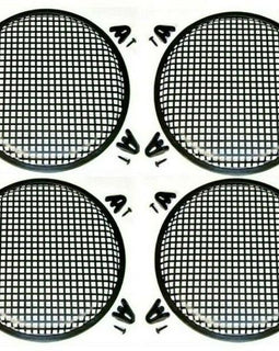 4 MK Audio MKDJS18 18" Subwoofer Speaker Metal Mesh Cover Waffle Speaker Grill Protect Guard DJ