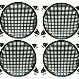 4 MK Audio 15" Subwoofer Metal Mesh Cover Waffle Speaker Grill Protect Guard DJ