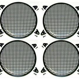 4 XP Audio 15" Subwoofer Metal Mesh Cover Waffle Speaker Grill Protect Guard DJ PA Car Audio