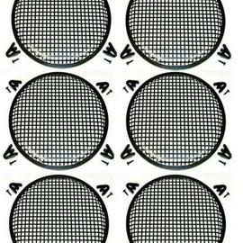 6 MK Audio MKDJS18 18" Subwoofer Speaker Grill<br/>18" Subwoofer Speaker Metal Mesh Cover Waffle Speaker Grill Protect Guard DJ