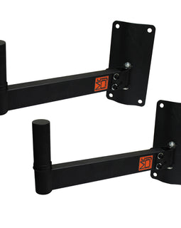 MR DJ WM870 One Pair Universal Adjustable Wall Mounting Speaker Pole