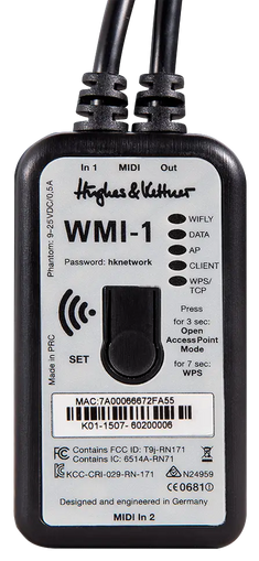 Hughes & Kettner WMI-1 Wireless MIDI Interface for GrandMeister Head
