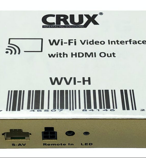 Crux WVICH-03 Wi-Fi Audio/ Video Interface Fit Select Compatible Dodge & Jeep Vehicles 2013-Up