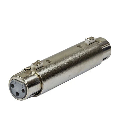 MR DJ AXLRFF 3-Pin XLR Female to 3-Pin XLR Female Audio Microphone Cable Extension Adapter Connector