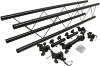 MR DJ LSBS10 Pro Audio DJ Light Lighting Portable Truss 10 Foot I Beam Section Add to Speaker stands or Extension