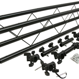 MR DJ LSBS8 8 Foot I Beam Section Pro Audio DJ Light Lighting Portable Truss Section Add to Speaker stands or Extension
