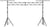 MR DJ LS500 8Feet Mobile Portable Dj Band PRO Audio PA DJ Light Lighting Stage Fixture Truss Stand with T-Bar Trussing Stage System