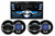 Dual XDM27BT Digital Media Receiver + 2 Absolute TQ654 6.5" 4-Way Car Speakers Package (Copy)