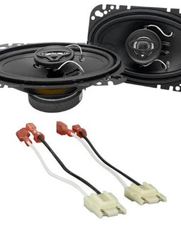 Cerwin Vega XED46 300W 4x6" Coaxial Speakers Fit 1982-UP C/K S-10, S-15 Jimmy, Blazer