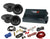 Cerwin Vega XED6004D 4CH Car Micro Amplifier & 4 XED-62 6.5" Speaker + 4 Gauge Amp Kit
