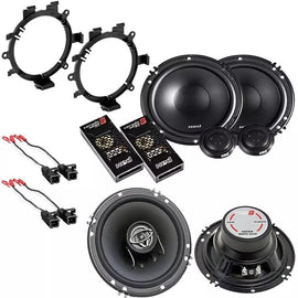 Cerwin Vega 6.5" Component & Coaxial Speakers Fit 1999-2006 GM 4 Door Only