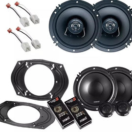 Cerwin Vega 6.5" Component & Coaxial Speakers Fit 2002-2008 Dodge RAM 1500 2500