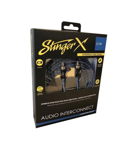 Stinger XI1217 X1 Series 2 Channel Interconnect 17ft