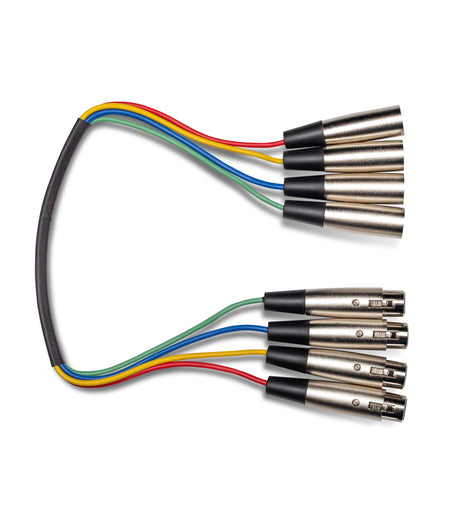 Hosa XLR-401.5 4-Channel XLR Snake 1.5FT