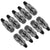 MR DJ XLRFH10 10 3-Pin XLR Female Connector Heads for Audio Microphone & DMX Cable Applications