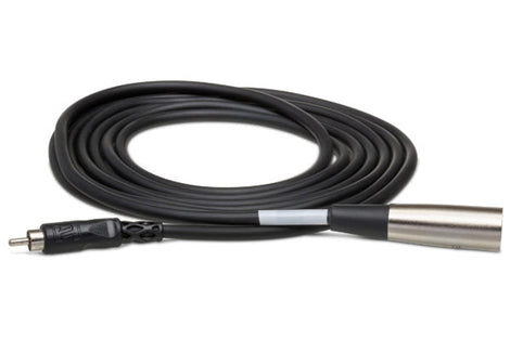 Hosa XRM-103 RCA to XLR Male Unbalanced Interconnect Cable 3 foot