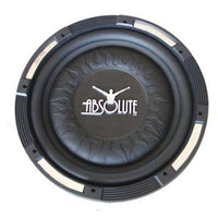 Absolute XS1000 10" Xcursion 1500W 4 ohm Slim Shallow Subwoofer