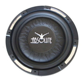 Absolute XS-1000 10-Inch 1500 Watts Shallow Subwoofer + 8 Gauge Amp Kit