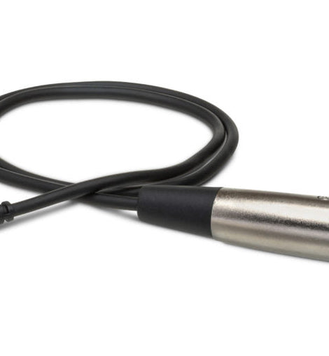 Hosa XVS-101F Stereo XLR Female to Right Angle 3.5mm TRS Male Cable - 1 foot