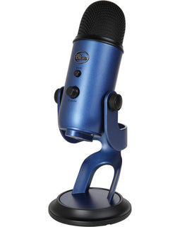 Blue Yeti Midnight Blue Premium Multi-Pattern USB Microphone with Blue VO!CE