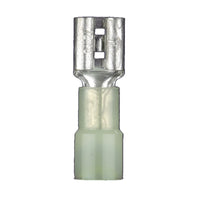 Install Bay YNFD250 Yellow Nylon Female Quick Disconnect 12-10 Gauge .250