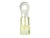 Install Bay YNRT6 Yellow Nylon Ring Terminal 12-10 Gauge #6 - Package of 100