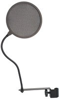 Yorkville MWS-56DLX Mic Pop Filter with Nylon Grille, C-Clamp