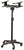 Yorkville SKS-500B Adjustable Studio Monitor Stand With Wheels